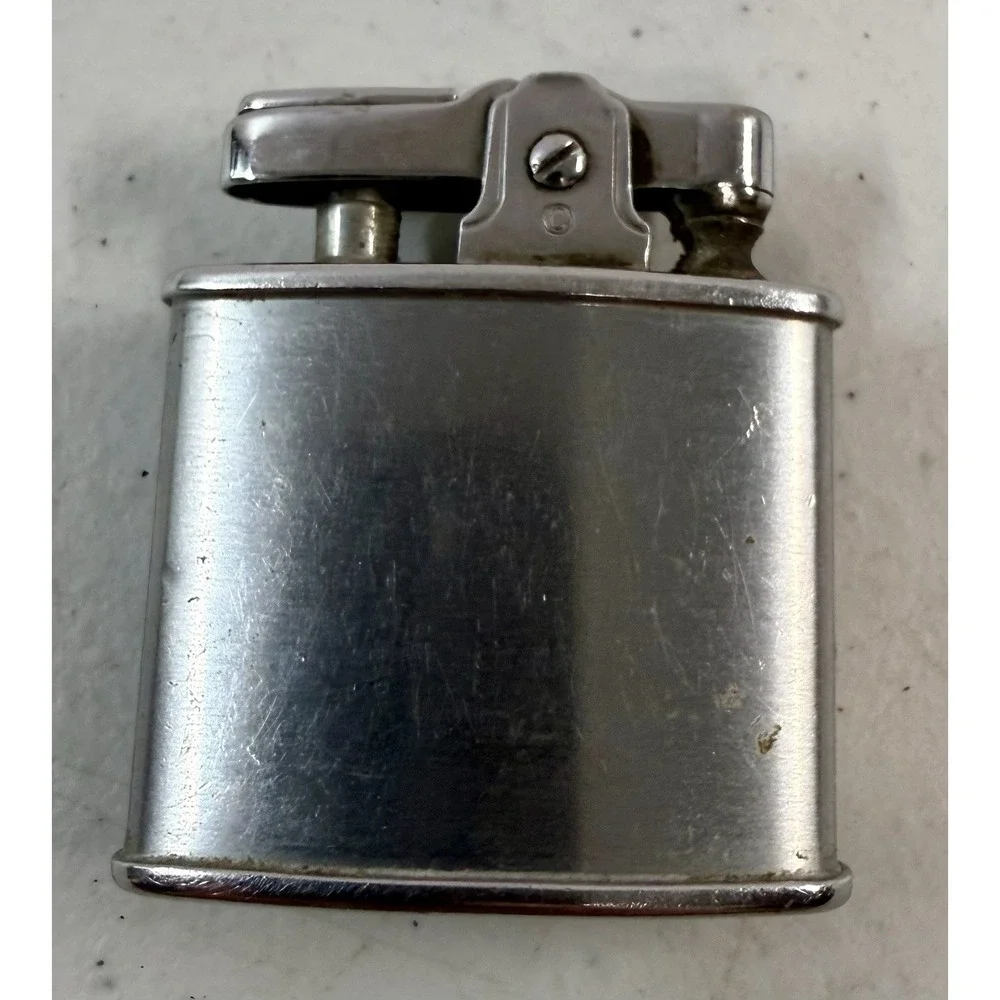 Vintage Ronson Standard Lighter Silver Chrome USA Untested EXCELLENT!